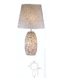 Calix Table Lamp - White WHT